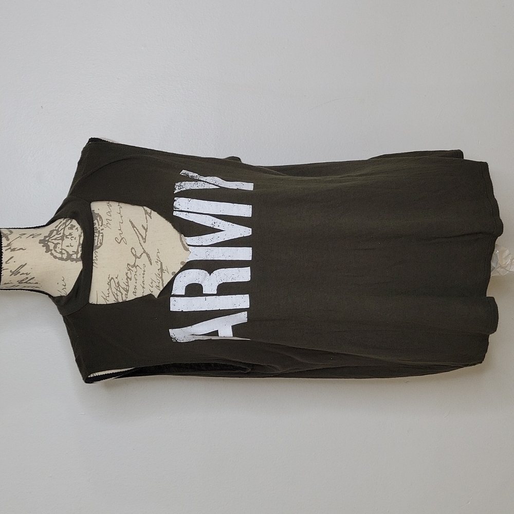 French Pastry X Large Green Sleeveless T Shirt